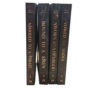 Romancing the Seas 4 Book Coll. Romantasy Married Vowed Bond Sworn Athena Rose